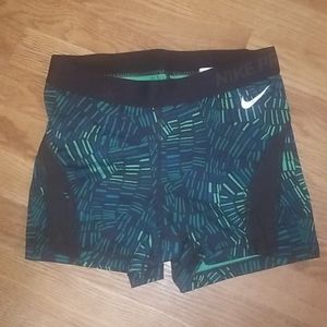 Nike pro spandex shorts